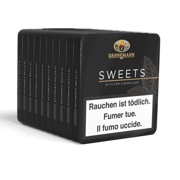 Dannemann Sweets Filter 10x10 Zigarillos