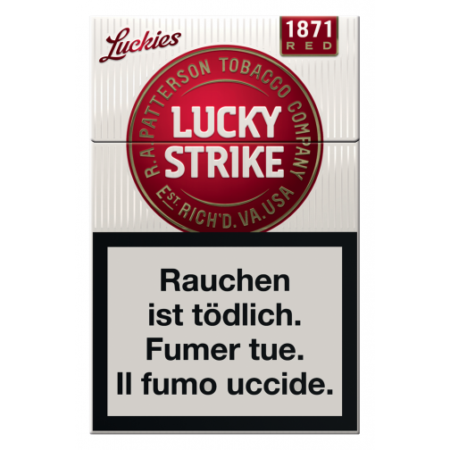 Alle Lucky Strike Zigaretten