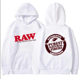 Raw Sweatshirt mit Kapuze