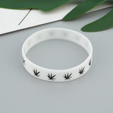 Cannabis Silikon Armband